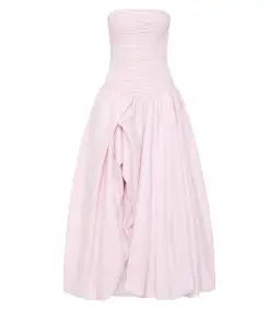 Aje Violette Bubble Hem Maxi Dress Pastel Pink AU 10 for rent on The Volte - image 4