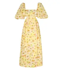 Zimmermann Lightburst Cut Out Midi Dress Size 1/AU 10 for rent on The Volte - image 3