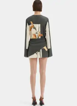 Sir The Label Constance Mini Dress Print Size 12 for rent on The Volte - image 3