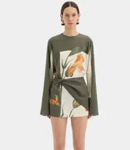 Sir The Label Constance Mini Dress Print Size 12 for rent on The Volte - image 2