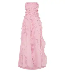 Aje Allaire Gown in Chalk Pink Size AU 6 for rent on The Volte - image 4