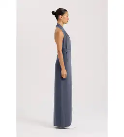Henne Vida Maxi Dress Slate Size AU 6 for rent on The Volte - image 6