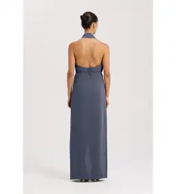 Henne Vida Maxi Dress Slate Size AU 6 for rent on The Volte - image 7