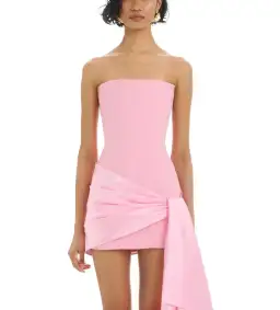 Eliya The Label Midina MIni Dress Pink Size AU 6 for rent on The Volte - image 3