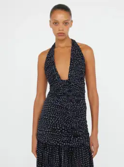 Christopher Esber Orion Maxi Dress Black Size 8 for rent on The Volte - image 2