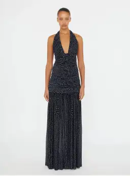 Christopher Esber Orion Maxi Dress Black Size 8 for rent on The Volte - image 1