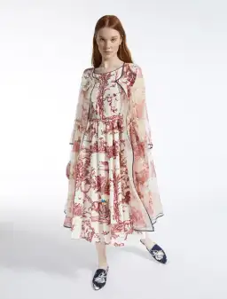 Max Mara Trophy Day Dress Print Size 8 for rent on The Volte - image 1