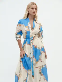 Sheike Seaside Maxi Dress Abstract Print Size AU 18 for rent on The Volte - image 4