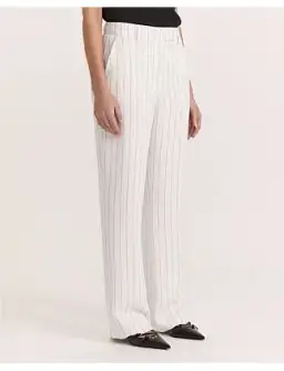 Saba Dharma Pinstripe Wide Leg Pant Size AU 6
