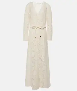 Zimmermann Matchmaker Lace Sheath Dress Cream Size 2/AU 12 for rent on The Volte - image 6