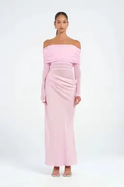 Benni Yasmin Off Should Baby Pink Dress Size 6 for rent on The Volte - image 1