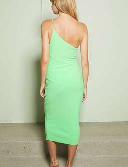 Bec & Bridge Missy Asym Midi Dress Green Size 12 for rent on The Volte - image 2