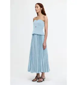Acler Avonlea Midi Dress Celeste Blue Size 8 for rent on The Volte - image 4