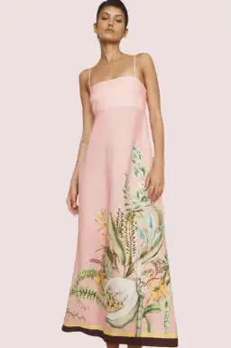 Alemais Papaya Sundress Size 10 for rent on The Volte - image 1