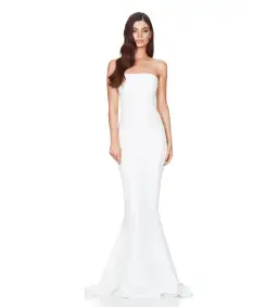 Love Nookie Angelina Gown Ivory Size S/AU 8 for rent on The Volte - image 1