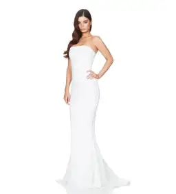 Love Nookie Angelina Gown Ivory Size S/AU 8 for rent on The Volte - image 2