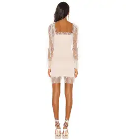 Alice McCall After Dark Mini Dress in Soft Shell Pink Size 8  for rent on The Volte - image 3