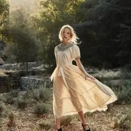 Doen Gilda Dress Cream Size S / Size AU 8