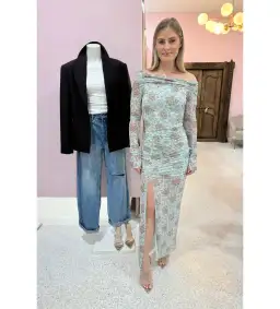 Bec and Bridge Twiggy Long Sleeve in Juniper Floral Size AU 10 for rent on The Volte - image 2