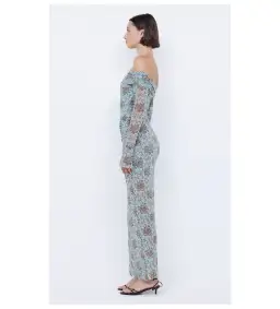 Bec and Bridge Twiggy Long Sleeve in Juniper Floral Size AU 10 for rent on The Volte - image 3