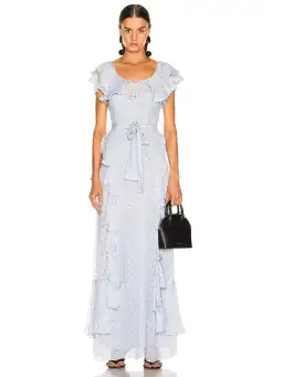 Alice McCall Moon Talking Gown Blue Size AU 8  for rent on The Volte - image 1