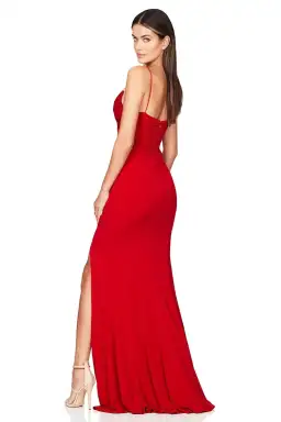 Nookie Venus Maxi Gown Red Size 10