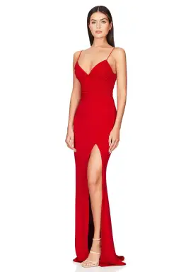 Nookie Venus Maxi Gown Red Size 10