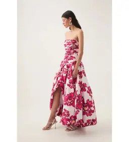 Aje Behold Maxi Dress in Boldly Blooming Size 8 for rent on The Volte - image 2