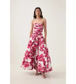 Aje Behold Maxi Dress in Boldly Blooming Size 8 for rent on The Volte - image 1