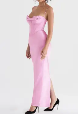  House of CB Charmaine Maxi Dress Pink Size 6 for rent on The Volte - image 3