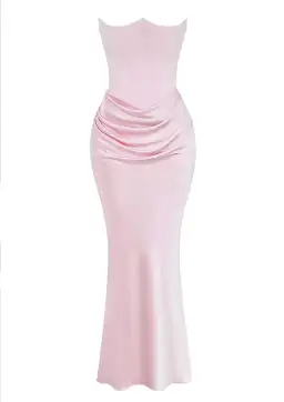House Of Cb Pink Persephone Dress Size 10 for rent on The Volte - image 3