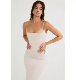 House Of CB Olivette Satin Corset Maxi Dress Crystal Size 8/S for rent on The Volte - image 2