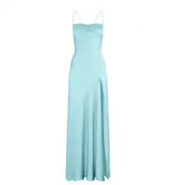 HNTR The Label Gaia Gown Aqua Size S / AU 8 for rent on The Volte - image 3
