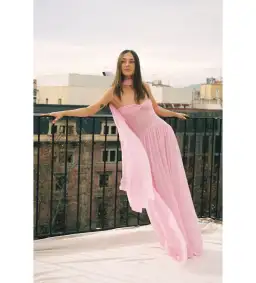 Raphaella Santana The Ophelia Dress Pink Size S/AU 8