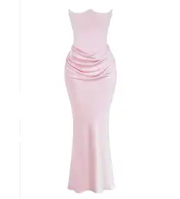House of CB Pink Persephone Dress Size 6 for rent on The Volte - image 3