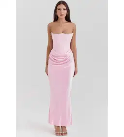 House of CB Pink Persephone Dress Size 6 for rent on The Volte - image 1