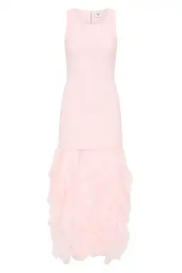 Aje Elations Knit Maxi Dress Pastel Pink Size L/AU 12 for rent on The Volte - image 4