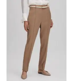 Reiss Wren Slim Fit Suit Trousers Mink Neutral Size AU 8