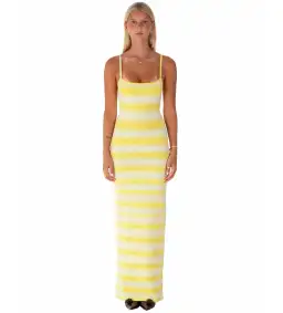 I am Delilah Elsa Maxi Dress Lemon Size S / AU 8 for rent on The Volte - image 1