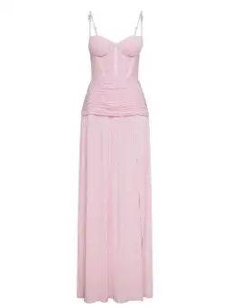 Manning Cartell Double Time Pleat Dress in Hydrangea Size AU4 for rent on The Volte - image 3