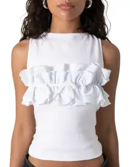 Bye Bambi Yurah Singlet in White Size 8/S for rent on The Volte - image 2