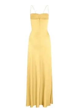 HNTR the Label Gaia Gown in Gold Sun Size S/AU8 for rent on The Volte - image 3