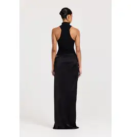 Henne Soraia Dress in Black Size AU 6   for rent on The Volte - image 3