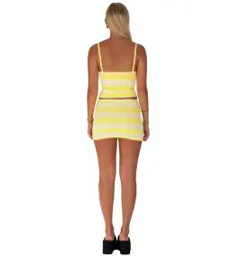 I am Delilah Mia Tank and Mini Skirt Set Lemon Size AU 8 for rent on The Volte - image 3