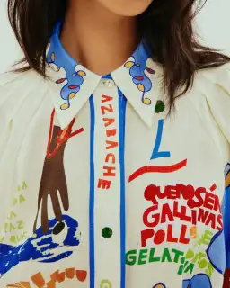 Alemais Nadia Mini Shirtdress Print Size AU 6 for rent on The Volte - image 3