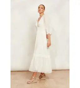 eb&ive Sereno Maxi Dress Pearl Size XL/AU 14 for rent on The Volte - image 2