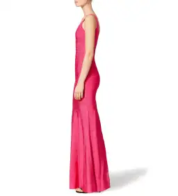 Herve Leger Pink Ellen Bandage Gown Size 10/S for rent on The Volte - image 2