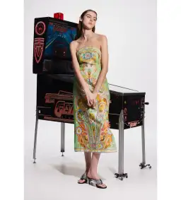 Alemais Pinball Bodice Midi Dress Multi Size 12 for rent on The Volte - image 1