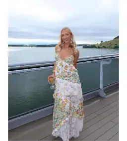 For Love & Lemons Green Rosalyn Maxi Size S/ AU 8 for rent on The Volte - image 1