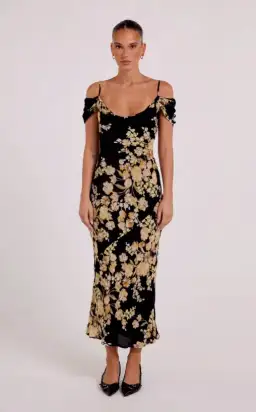 Isabelle Quinn Wren Maxi Dress Freesia Print Size 6 for rent on The Volte - image 1